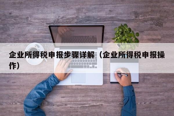 企业所得税申报步骤详解（企业所得税申报操作）