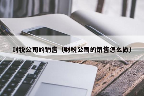 财税公司的销售（财税公司的销售怎么做）