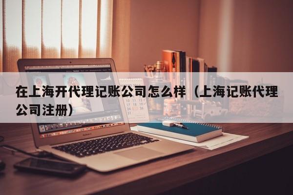 在上海开代理记账公司怎么样（上海记账代理公司注册）