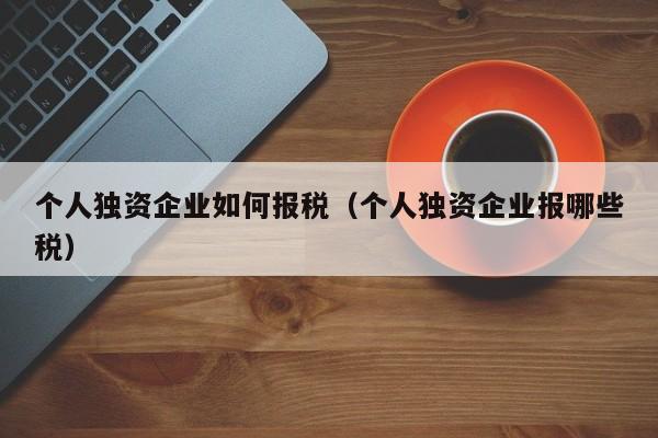 个人独资企业如何报税（个人独资企业报哪些税）