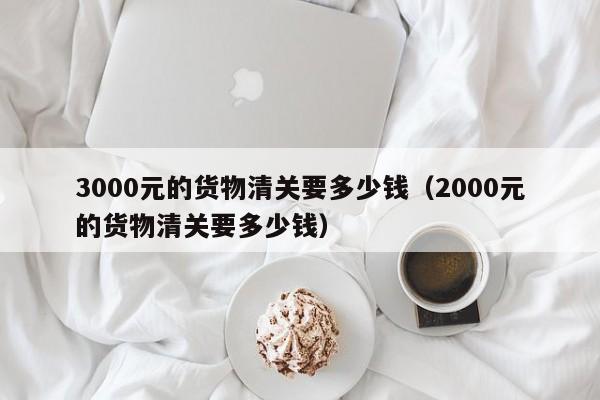 3000元的货物清关要多少钱（2000元的货物清关要多少钱）