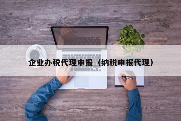 企业办税代理申报（纳税申报代理）