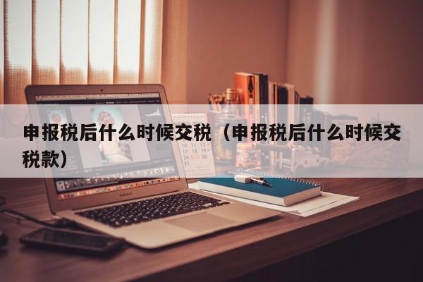 申报税后什么时候交税（申报税后什么时候交税款）