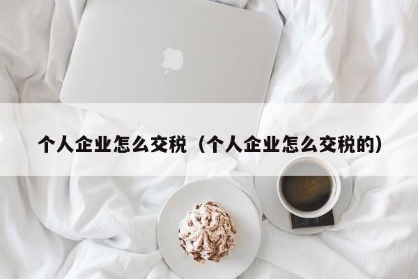 个人企业怎么交税（个人企业怎么交税的）