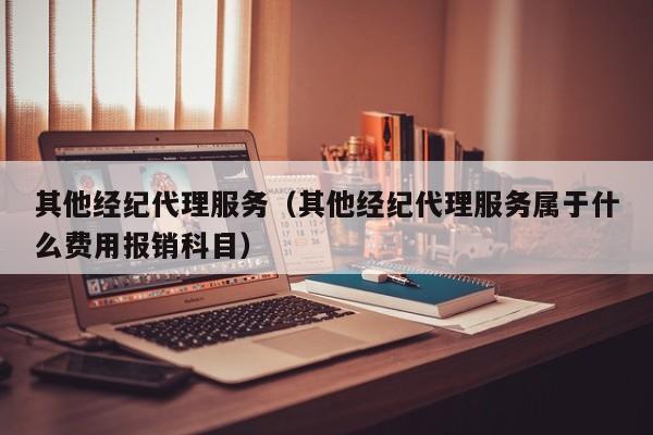 其他经纪代理服务（其他经纪代理服务属于什么费用报销科目）