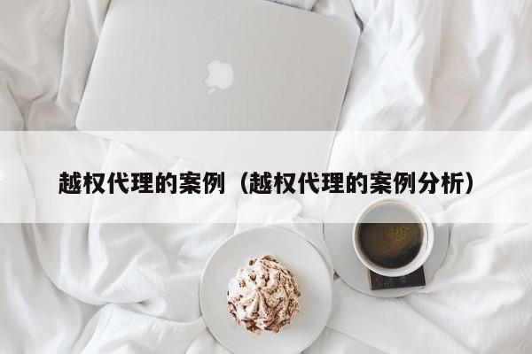 越权代理的案例（越权代理的案例分析）