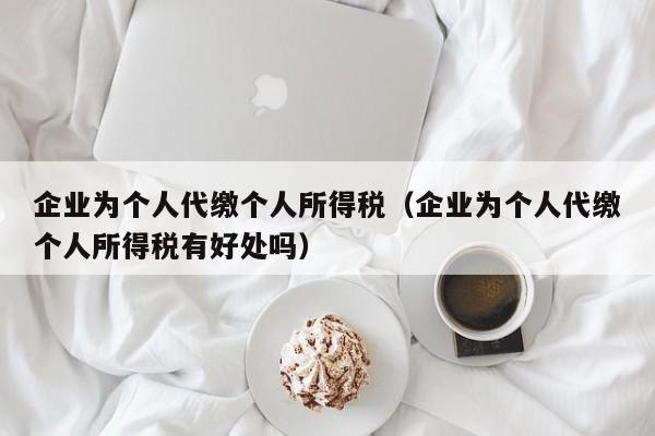 企业为个人代缴个人所得税（企业为个人代缴个人所得税有好处吗）