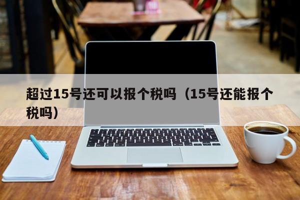 超过15号还可以报个税吗（15号还能报个税吗）