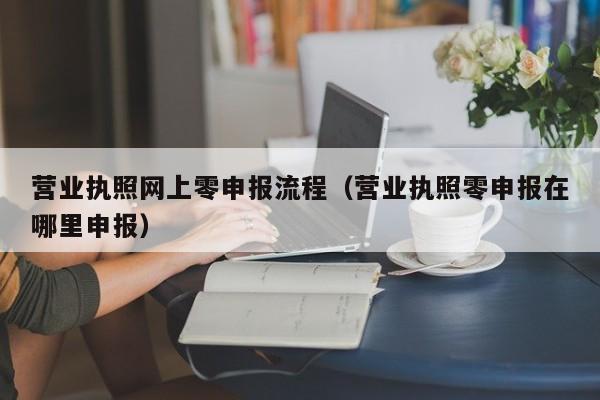 营业执照网上零申报流程（营业执照零申报在哪里申报）