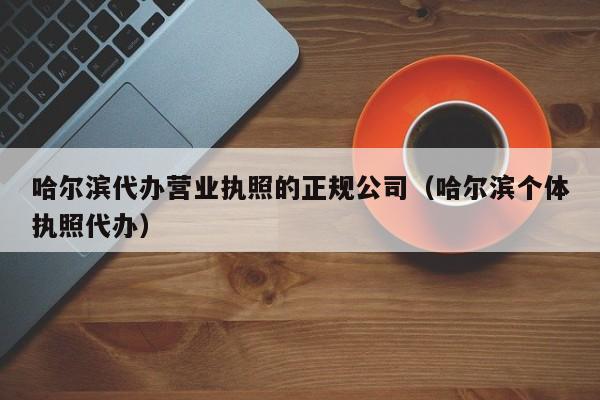 哈尔滨代办营业执照的正规公司（哈尔滨个体执照代办）