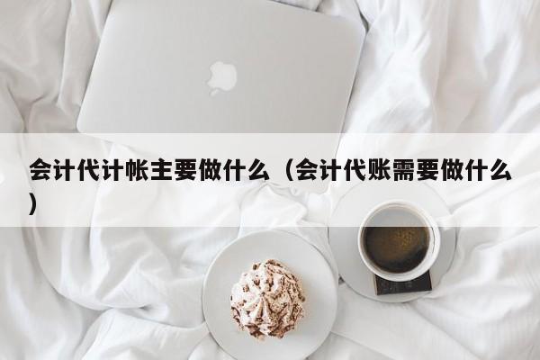 会计代计帐主要做什么（会计代账需要做什么）