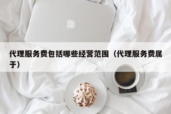 代理服务费包括哪些经营范围（代理服务费属于）