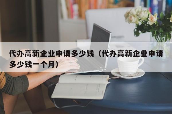 代办高新企业申请多少钱（代办高新企业申请多少钱一个月）