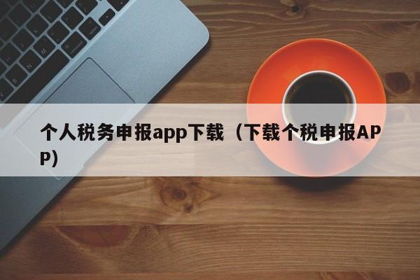 个人税务申报app下载（下载个税申报APP）