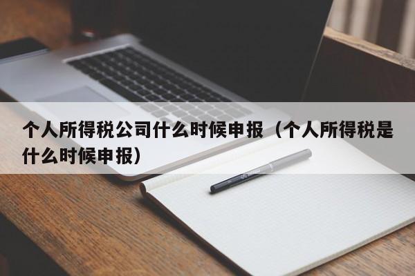 个人所得税公司什么时候申报（个人所得税是什么时候申报）