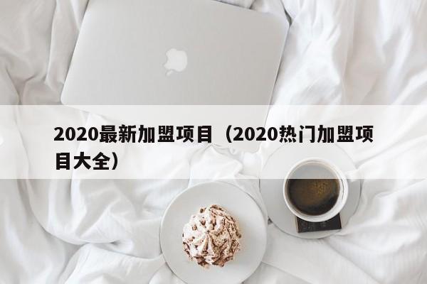 2020最新加盟项目（2020热门加盟项目大全）