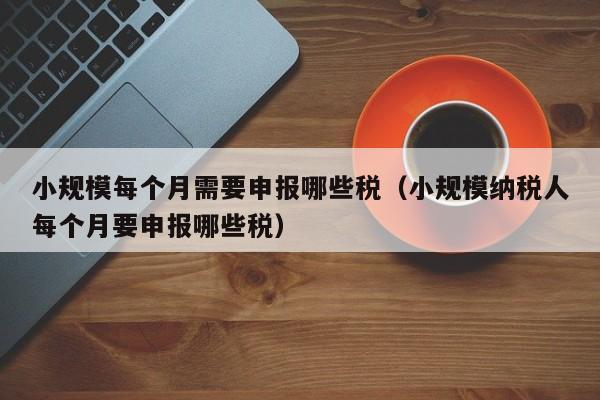 小规模每个月需要申报哪些税（小规模纳税人每个月要申报哪些税）