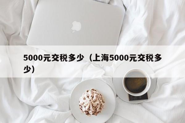 5000元交税多少（上海5000元交税多少）