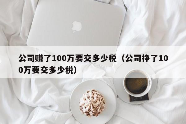 公司赚了100万要交多少税（公司挣了100万要交多少税）