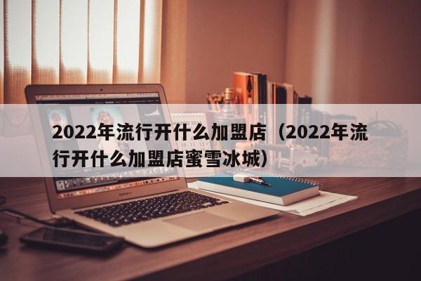 2022年流行开什么加盟店（2022年流行开什么加盟店蜜雪冰城）