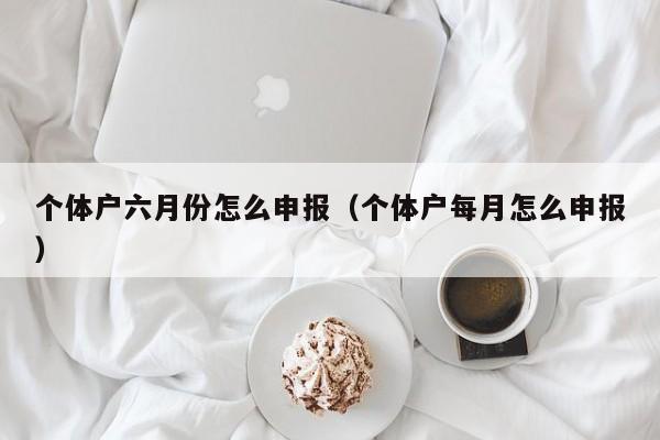 个体户六月份怎么申报（个体户每月怎么申报）