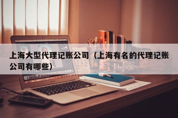 上海大型代理记账公司（上海有名的代理记账公司有哪些）