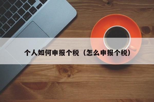 个人如何申报个税（怎么申报个税）