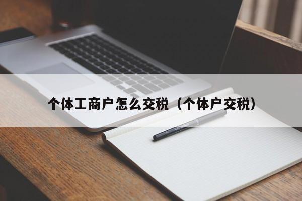 个体工商户怎么交税（个体户交税）