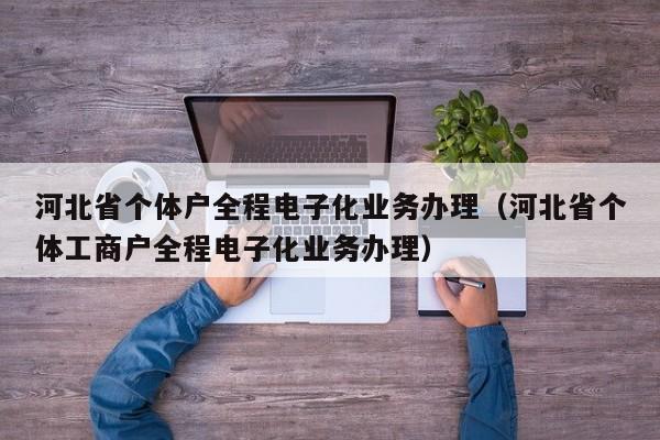 河北省个体户全程电子化业务办理（河北省个体工商户全程电子化业务办理）