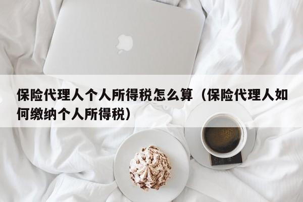 保险代理人个人所得税怎么算（保险代理人如何缴纳个人所得税）