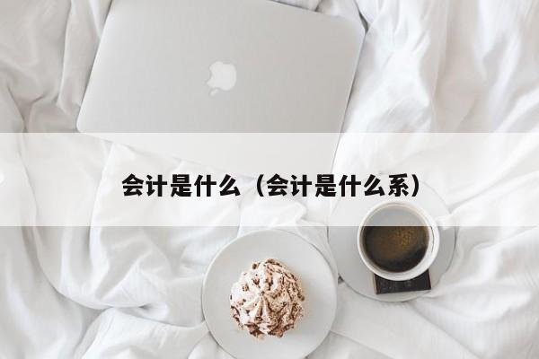 会计是什么（会计是什么系）