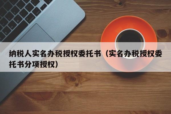 纳税人实名办税授权委托书（实名办税授权委托书分项授权）