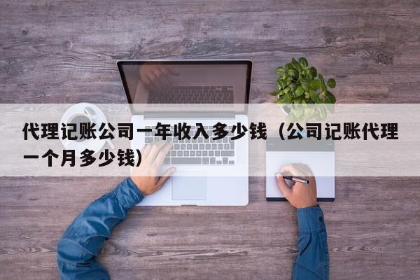 代理记账公司一年收入多少钱（公司记账代理一个月多少钱）