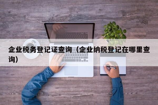 企业税务登记证查询（企业纳税登记在哪里查询）