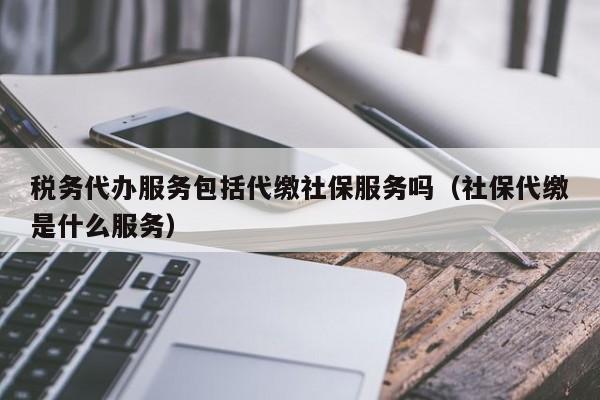 税务代办服务包括代缴社保服务吗（社保代缴是什么服务）