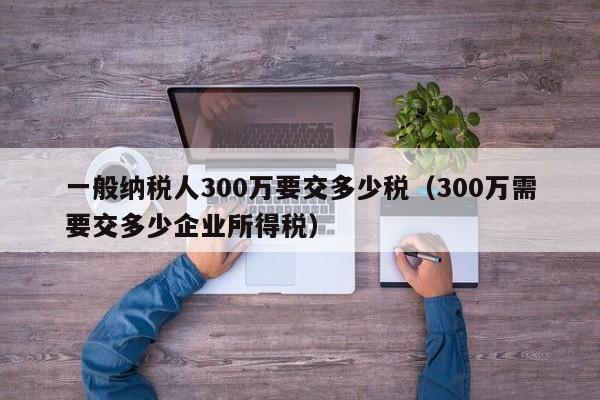 一般纳税人300万要交多少税（300万需要交多少企业所得税）