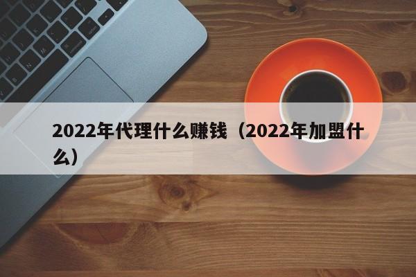 2022年代理什么赚钱（2022年加盟什么）