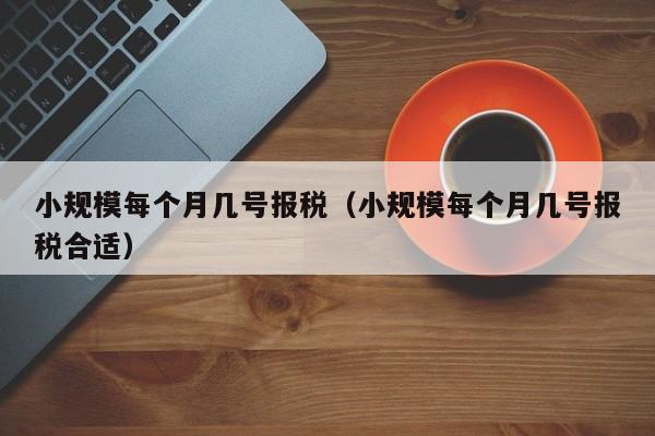 小规模每个月几号报税（小规模每个月几号报税合适）