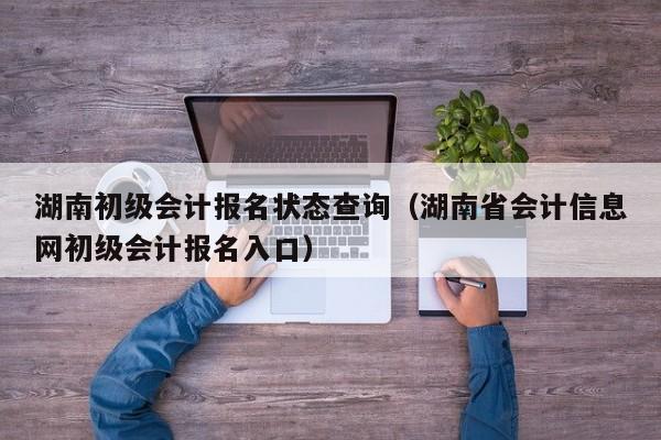 湖南初级会计报名状态查询（湖南省会计信息网初级会计报名入口）