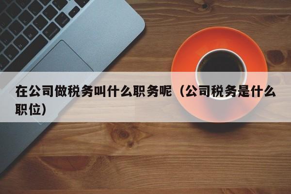 在公司做税务叫什么职务呢（公司税务是什么职位）