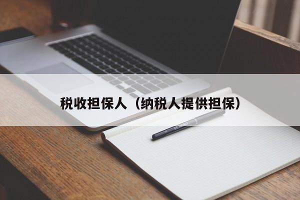 税收担保人（纳税人提供担保）