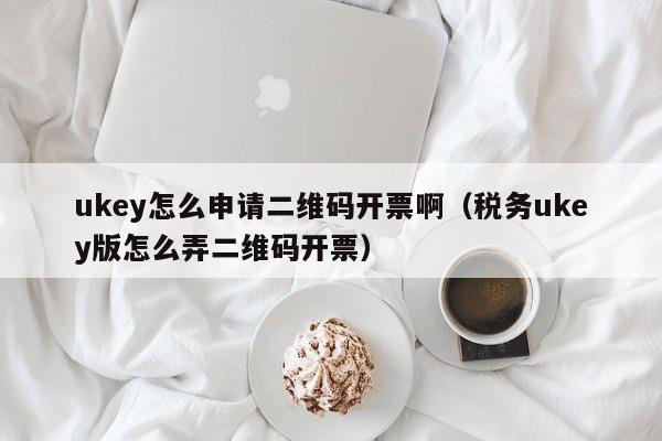 ukey怎么申请二维码开票啊（税务ukey版怎么弄二维码开票）