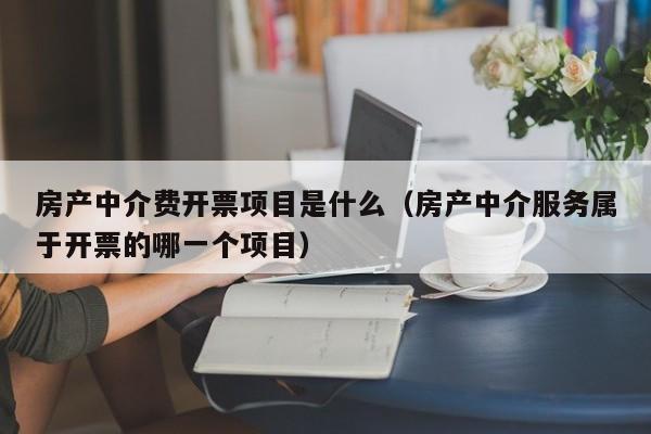 房产中介费开票项目是什么（房产中介服务属于开票的哪一个项目）