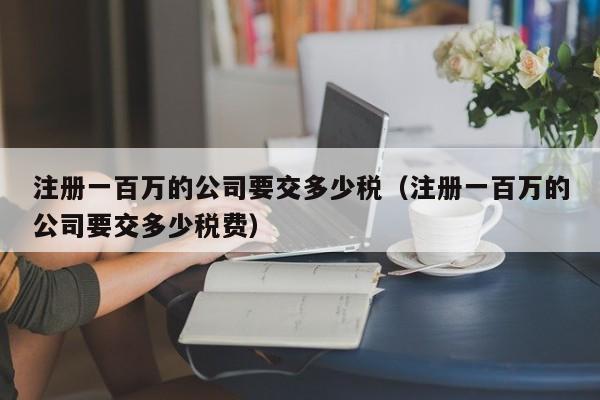 注册一百万的公司要交多少税（注册一百万的公司要交多少税费）