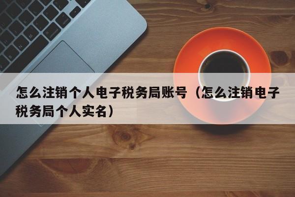 怎么注销个人电子税务局账号（怎么注销电子税务局个人实名）