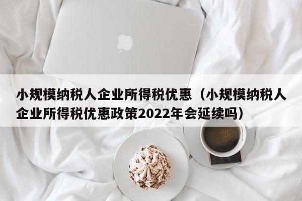 小规模纳税人企业所得税优惠（小规模纳税人企业所得税优惠政策2022年会延续吗）