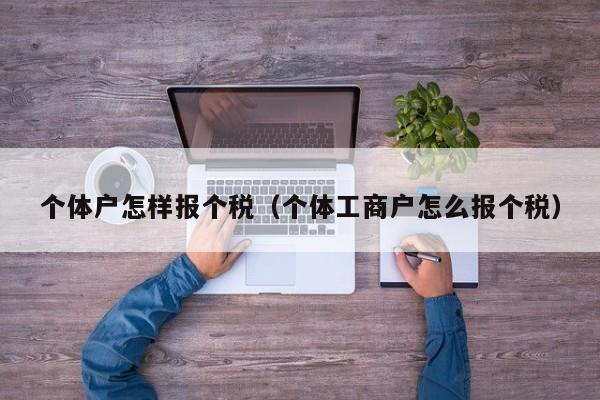 个体户怎样报个税（个体工商户怎么报个税）