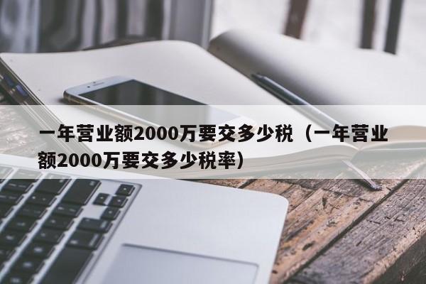 一年营业额2000万要交多少税（一年营业额2000万要交多少税率）