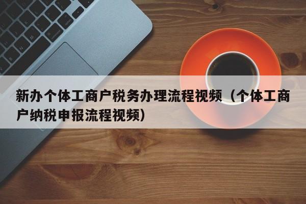 新办个体工商户税务办理流程视频（个体工商户纳税申报流程视频）