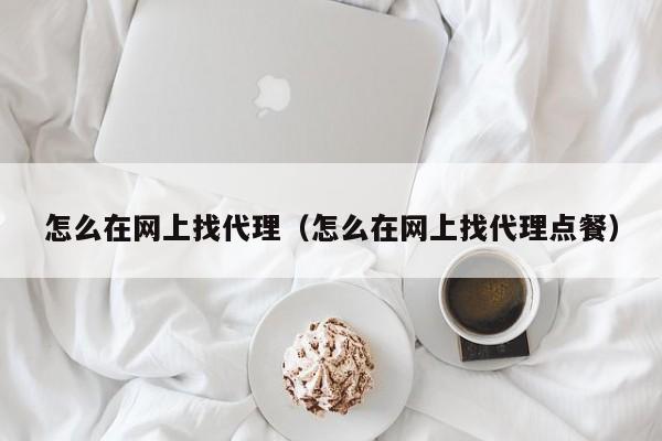 怎么在网上找代理（怎么在网上找代理点餐）